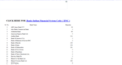 Desktop Screenshot of ifsc-code.keralait.com